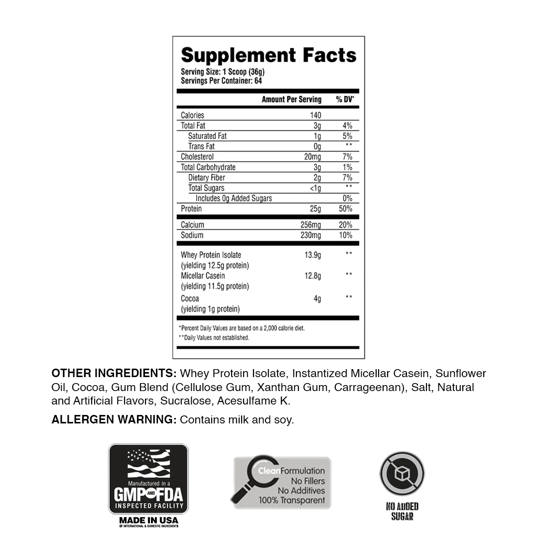 50/50 Formula X Protein Blend 5 lbs - Image 4