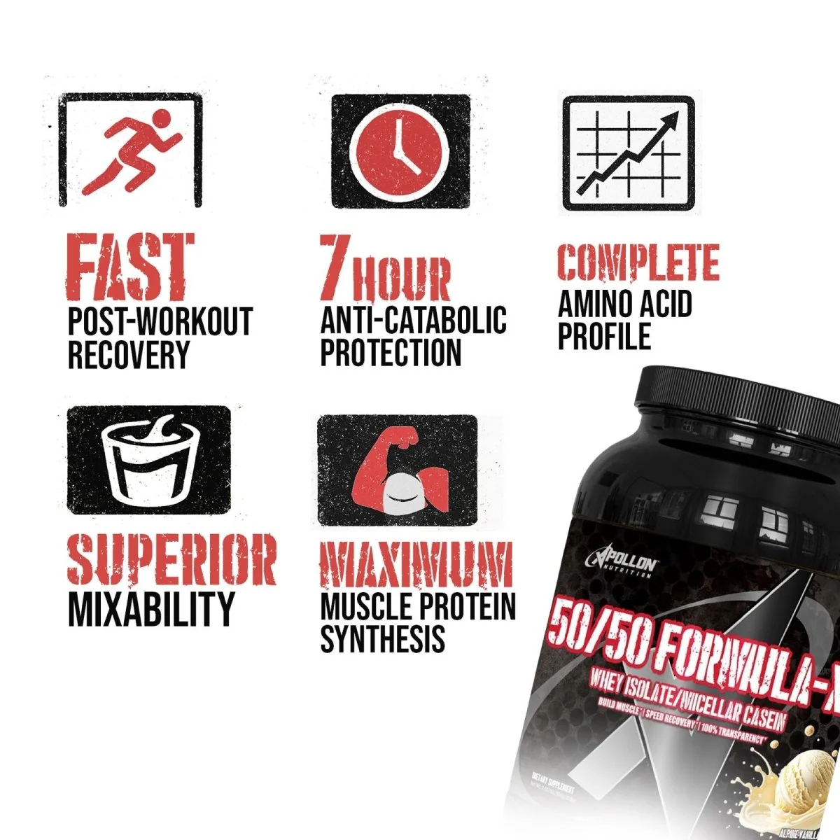 50/50 Formula X Protein Blend 2 lbs - Image 20