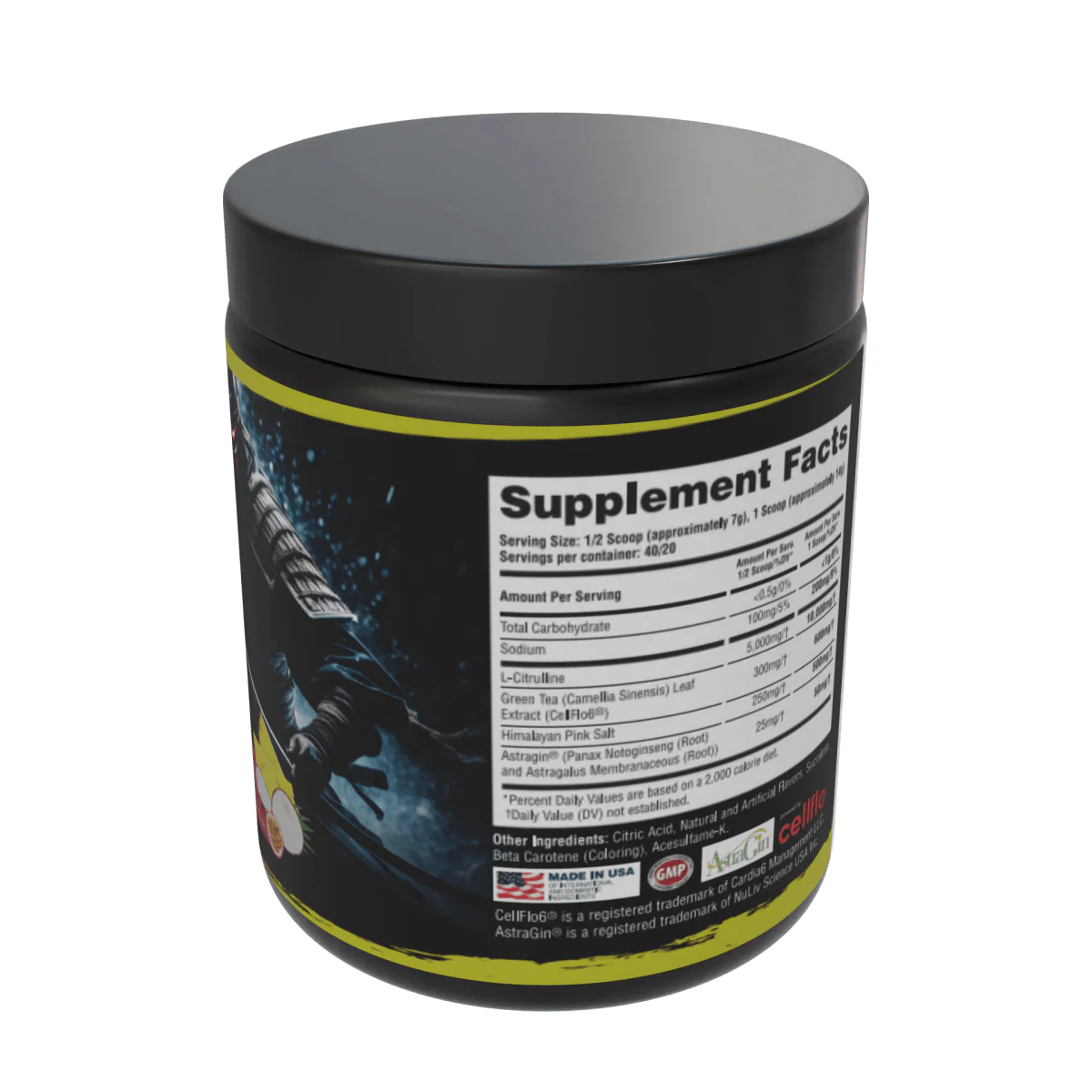 Anarchy Senshi Stim-Free Pre-workout - Image 3