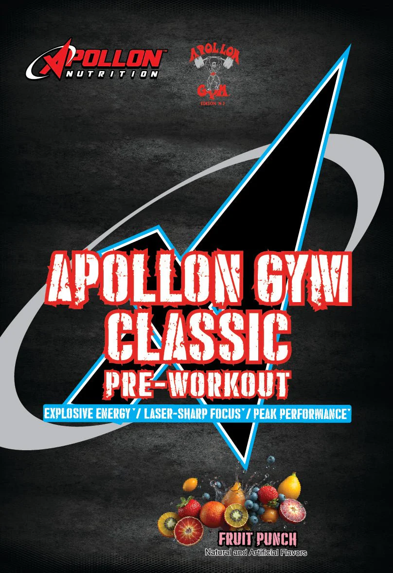 Apollon Gym Classic Pre-Workout Single Serve - Image 9