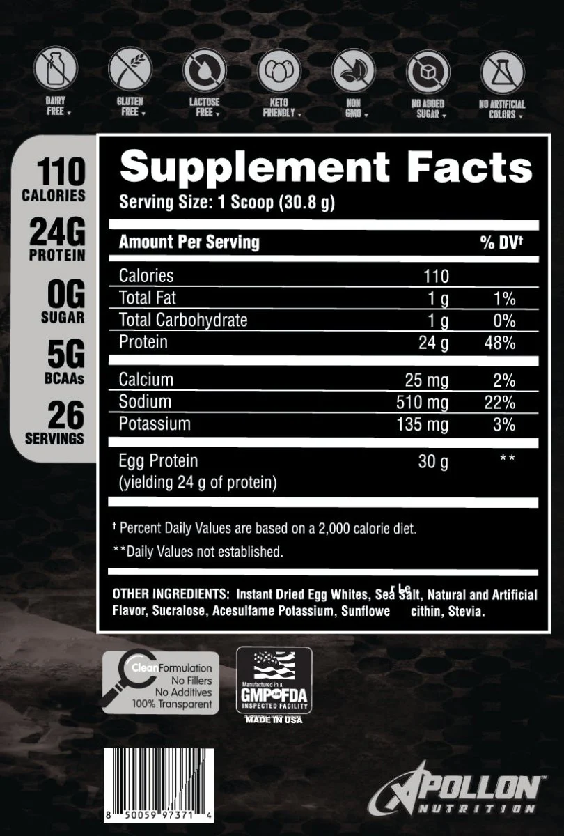 Egg-cellent - Premium Grade Pure Egg Protein Powder Sample - Image 6