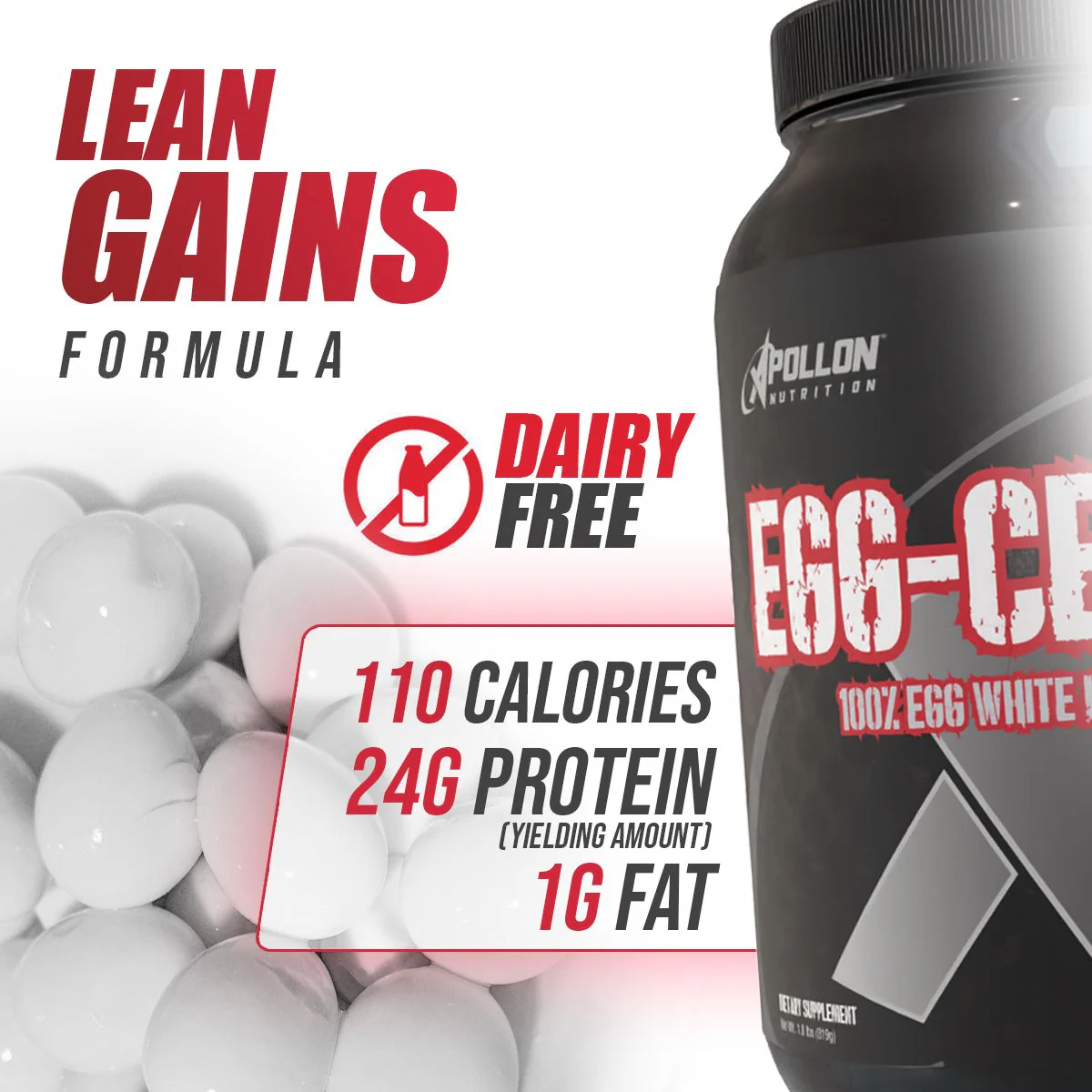Egg-cellent - Premium Grade Pure Egg Protein Powder - Image 10