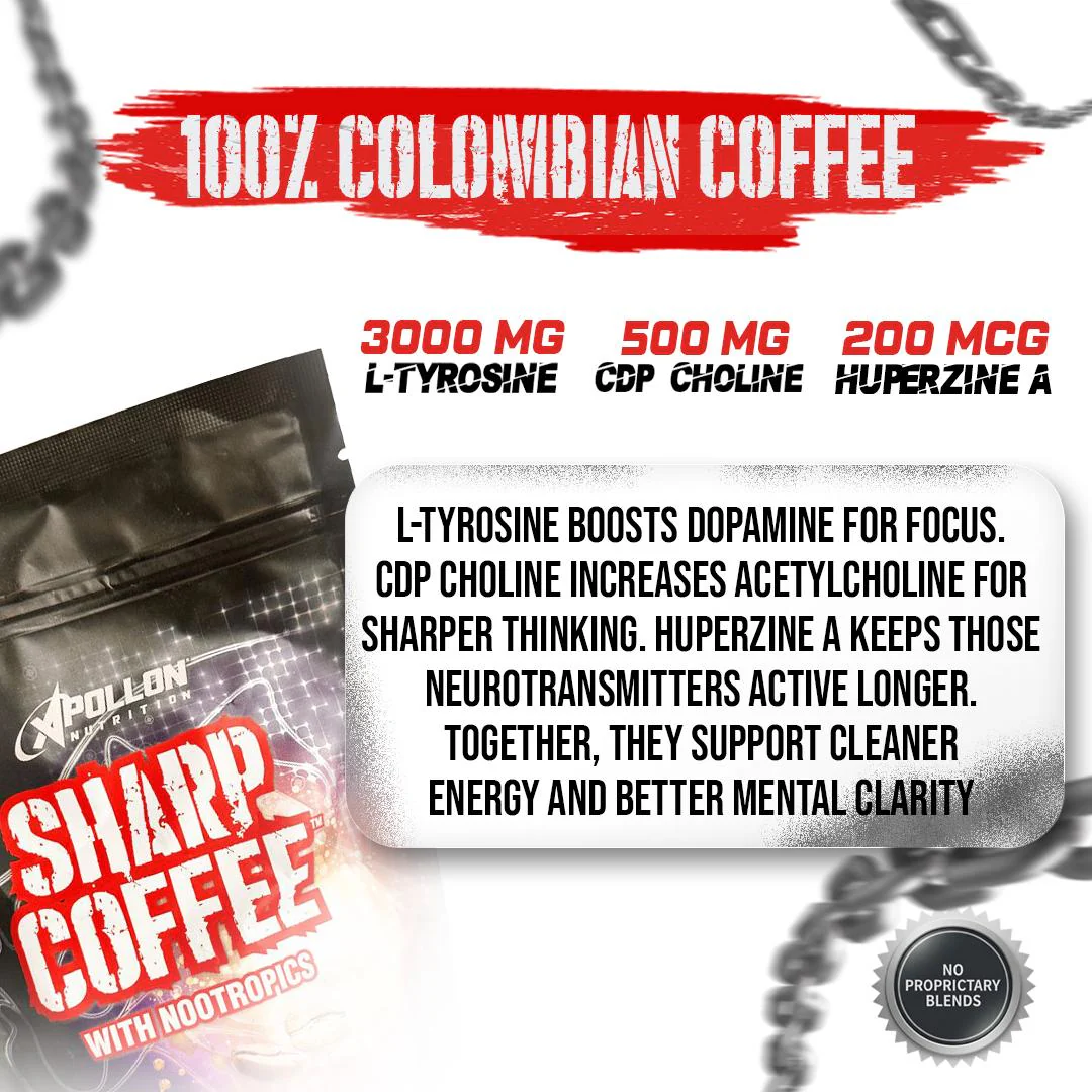 Sharp Coffee - Premium Nootropic Stimulant Brew - Image 3